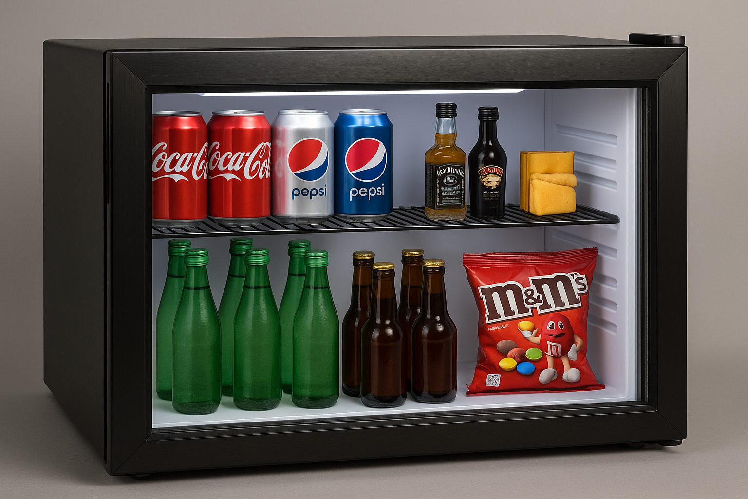 image minibar refrigerator horizontal